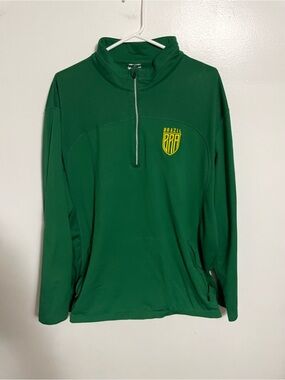 Levelwear Brazil Half Zip-Up Sweater